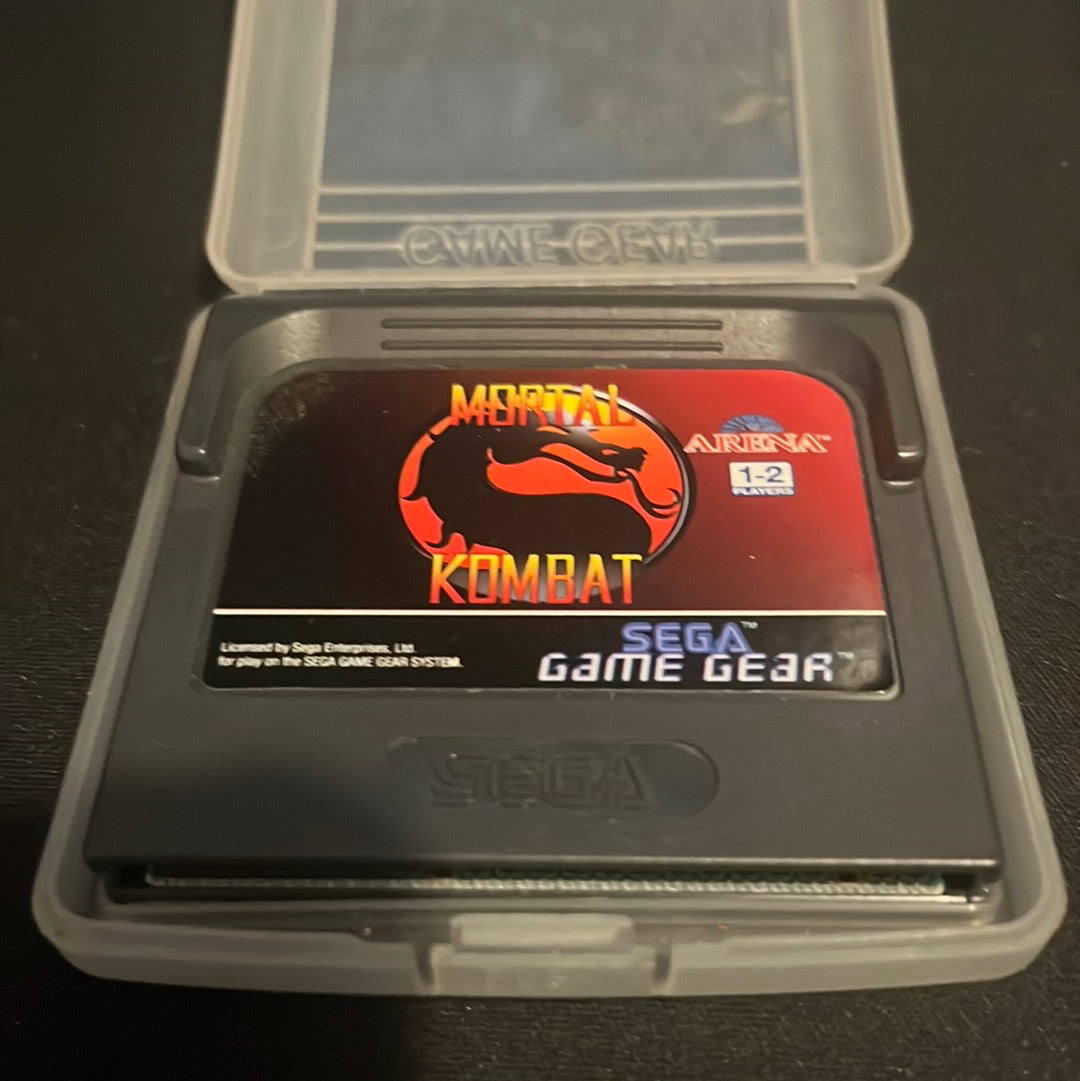 Mortal Kombat Sega game gear game cart only Mortal Kombat Sega game gear game cart only